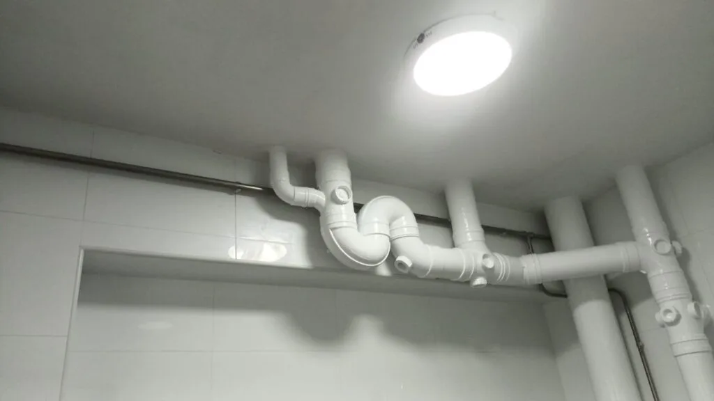 After: Toilet peeling